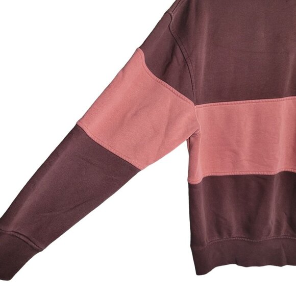 Levis Relaxed Fit Sweatshirt Pullover Crewneck Brown Mens Small Long Sleeve - Picture 3 of 10